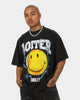 Loiter X Smiley Electric Smile Vintage T-Shirt Vintage Black