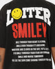 Loiter X Smiley Electric Smile Vintage T-Shirt Vintage Black