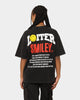 Loiter X Smiley Electric Smile Vintage T-Shirt Vintage Black