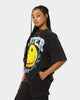 Loiter X Smiley Electric Smile Vintage T-Shirt Vintage Black