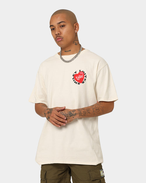 Loiter X Smiley I Heart Loiter T-Shirt Off White