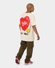 Loiter X Smiley I Heart Loiter T-Shirt Off White