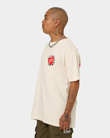 Loiter X Smiley I Heart Loiter T-Shirt Off White