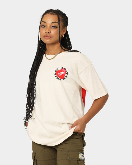 Loiter X Smiley I Heart Loiter T-Shirt Off White