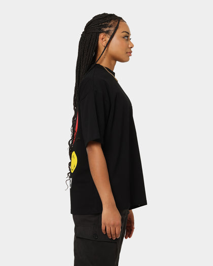 Loiter X Smiley I Heart Loiter Vintage T-Shirt Vintage Black
