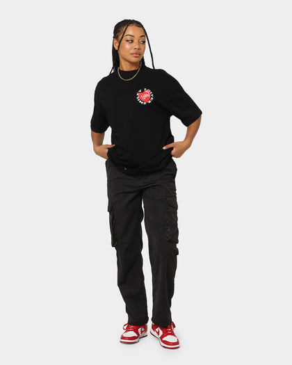 Loiter X Smiley I Heart Loiter Vintage T-Shirt Vintage Black