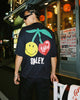 Loiter X Smiley Live Laugh Loiter Vintage T-Shirt Vintage Black