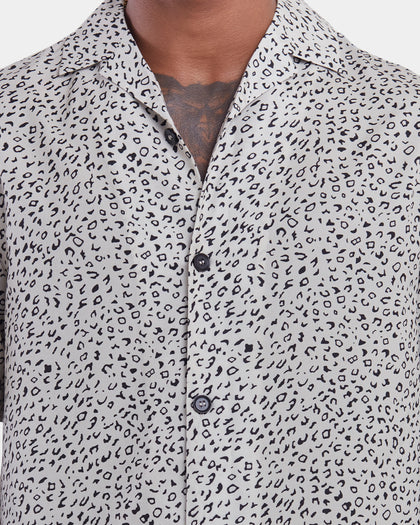 XXIII Jose Leopard Button Up Shirt Leopard