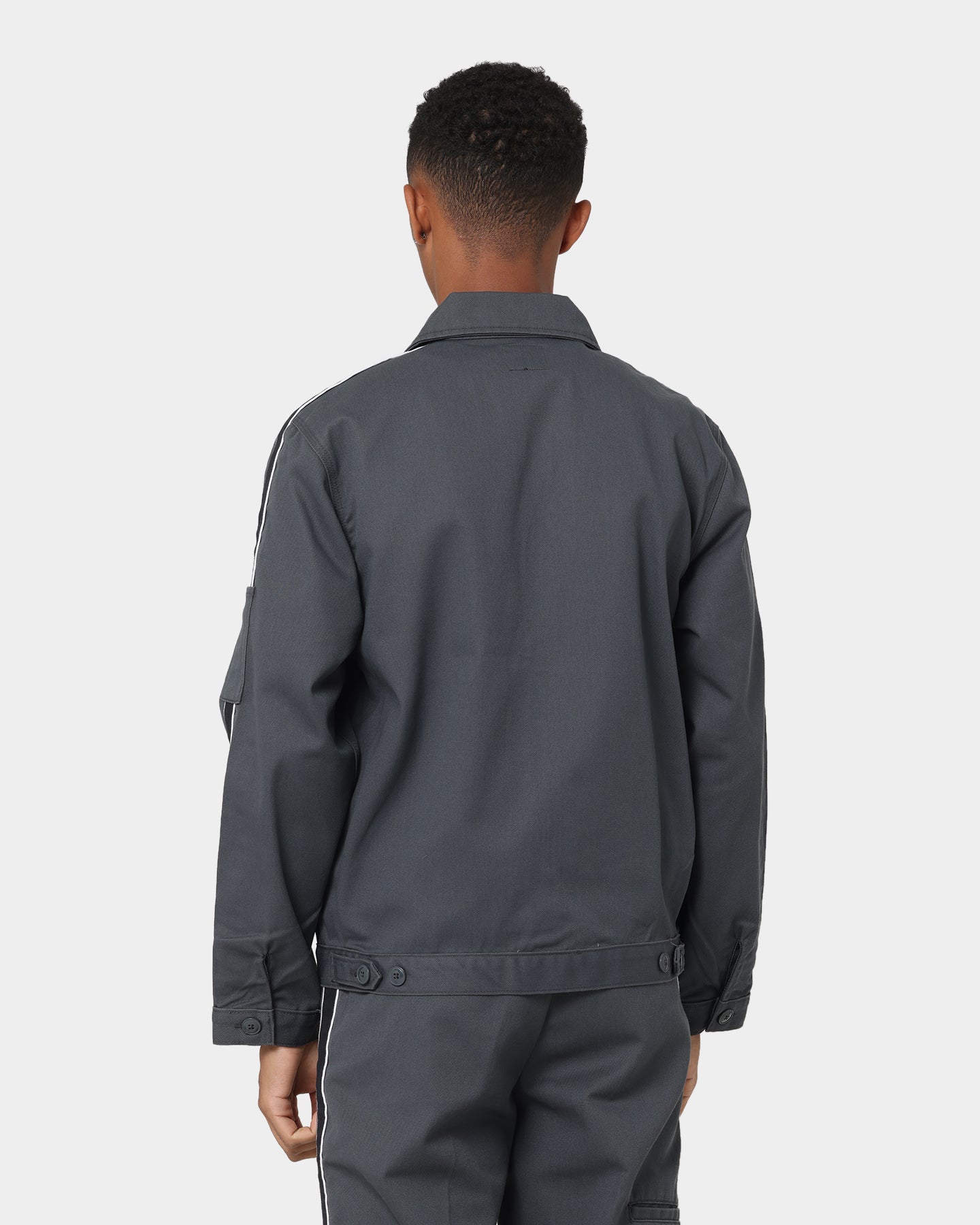 値下Supreme×Dickies StripeEisenhowerJacket Supreme X Dickies Stripe Eisenhower Jacket Charcoal | Culture Kings US