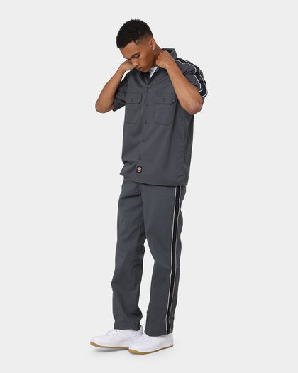 Supreme X Dickies Stripe T-Shirt Charcoal