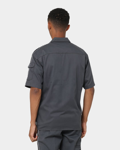 Supreme X Dickies Stripe T-Shirt Charcoal