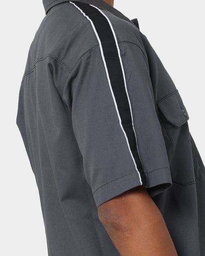 Supreme X Dickies Stripe T-Shirt Charcoal