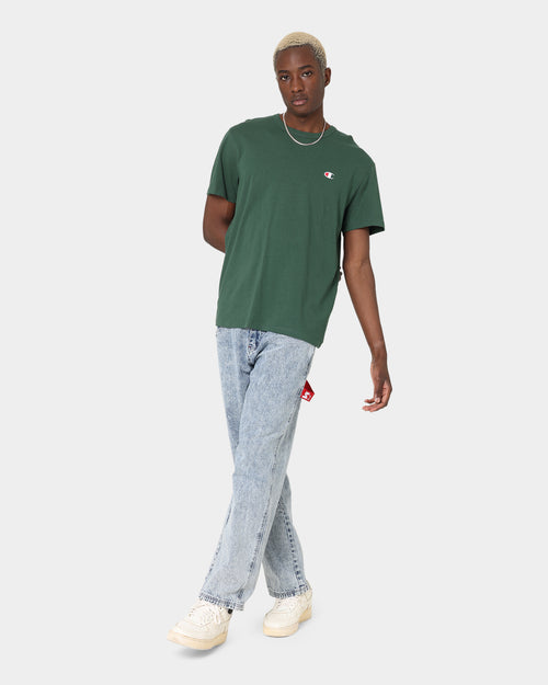 Champion Heritage C Logo T-Shirt Dark Green