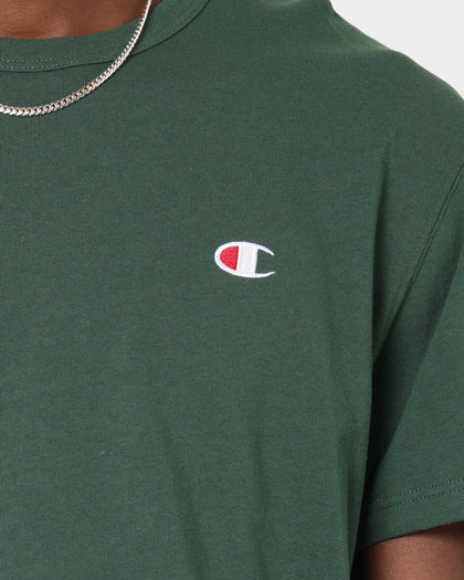 Champion Heritage C Logo T-Shirt Dark Green
