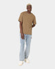 Champion Heritage New Script T-Shirt Midway Brown