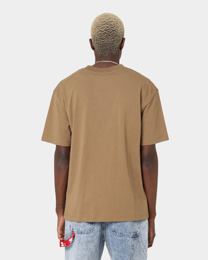 Champion Heritage New Script T-Shirt Midway Brown