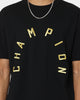 Champion Heritage Arch Logo T-Shirt Black/Gold