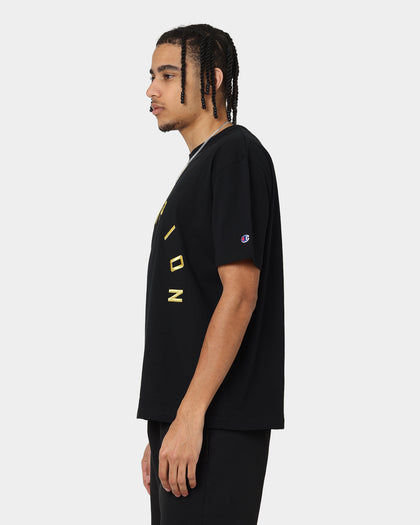 Champion Heritage Arch Logo T-Shirt Black/Gold