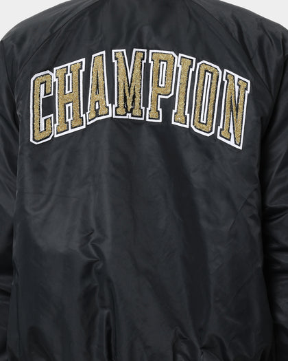 Champion LFS Letterman Jacket Black/Gold