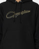 Champion Reverse Weave Archive Script Hoodie Black/Gold