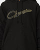 Champion Reverse Weave Archive Script Hoodie Black/Gold