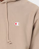 Champion Reverse Weave C Logo Hoodie Dark Khaki