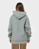 Champion Reverse Weave C Logo Hoodie Sage Shimmer Green