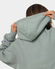 Champion Reverse Weave C Logo Hoodie Sage Shimmer Green