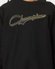 Champion Reverse Weave Collegiate Padded Crewneck Black/Gold
