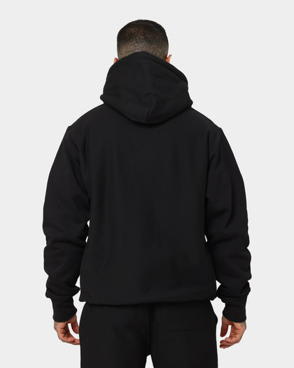 Champion Reverse Weave Large Arch Hoodie Black/Gold