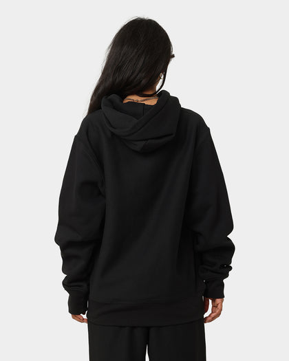 Champion Reverse Weave Large Arch Hoodie Black/Gold