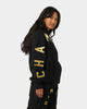 Champion Reverse Weave Large Arch Hoodie Black/Gold