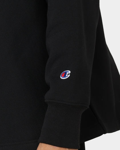 Champion Reverse Weave Relaxed Hem Crewneck Black/Gold