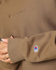 Champion Reverse Weave Relaxed Hem Crewneck Midway Brown