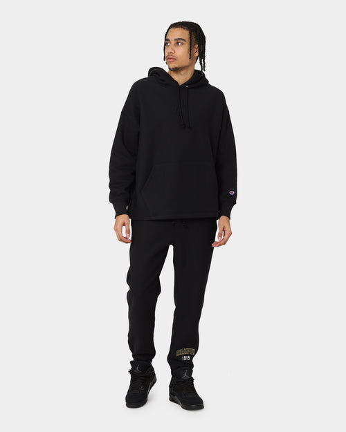 Champion Reverse Weave Relaxed Hem Hoodie Black
