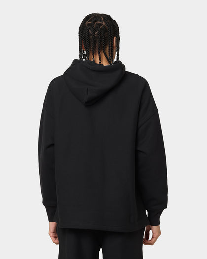 Champion Reverse Weave Relaxed Hem Hoodie Black