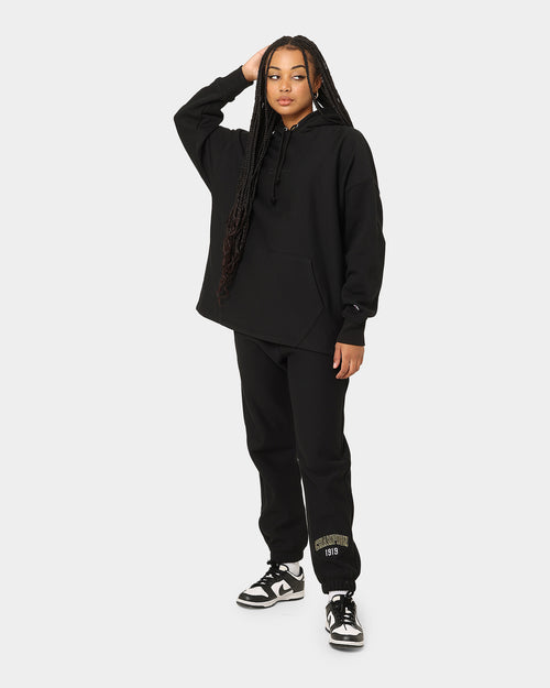 Champion Reverse Weave Relaxed Hem Hoodie Black