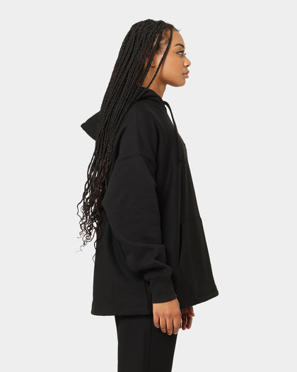 Champion Reverse Weave Relaxed Hem Hoodie Black