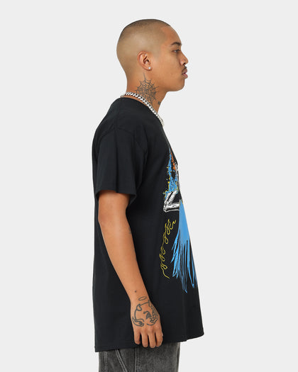 Goat Crew Playoff Skeleton T-Shirt Black/Blue