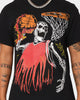Goat Crew Playoff Skeleton T-Shirt Black/Red