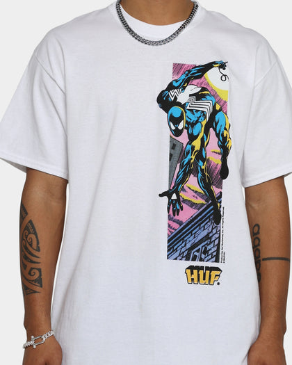 HUF X Marvel Web Off T-Shirt White