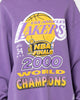 Mitchell & Ness Los Angeles Lakers 2000 World Champions Crewneck Faded Purple