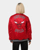 Mitchell & Ness Chicago Bulls Heavyweight Satin Jacket Scarlet