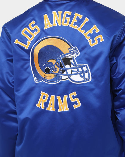 Mitchell & Ness Los Angeles Rams Heavyweight Satin Jacket Royal