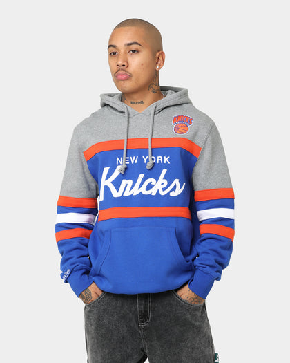 Mitchell & Ness New York Knicks Head Coach Hoodie Royal