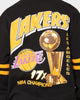 Mitchell & Ness Los Angeles Lakers All Over Print Crewneck 2.0 Light Gold