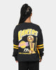 Mitchell & Ness Los Angeles Lakers All Over Print Crewneck 2.0 Light Gold