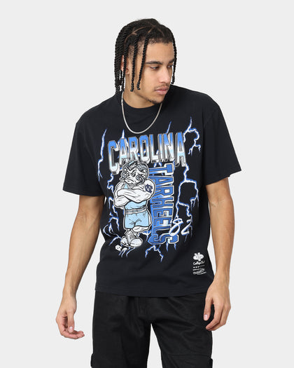 Mitchell & Ness UNC Tar Heels Lightning Vintage T-Shirt Vintage Black