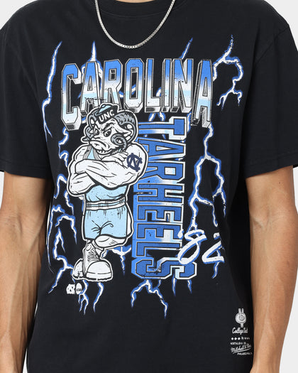 Mitchell & Ness UNC Tar Heels Lightning Vintage T-Shirt Vintage Black