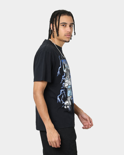 Mitchell & Ness UNC Tar Heels Lightning Vintage T-Shirt Vintage Black